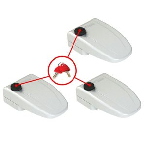 Serrature 3 Safe Door Bianca per Camper Fiamma