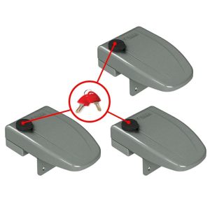 Serrature 3 Safe Door Frame Grigio Fiamma