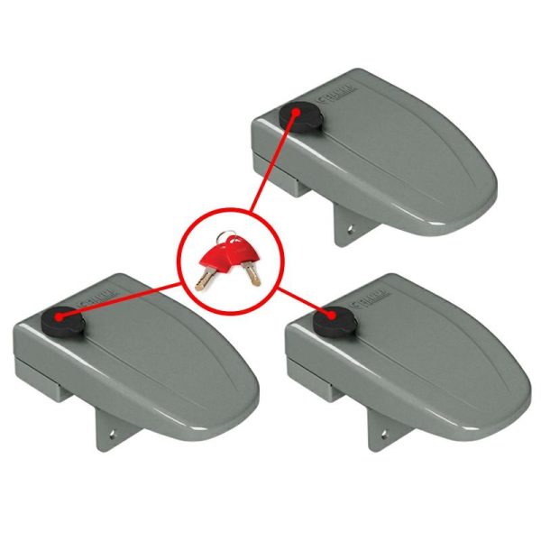 Serrature 3 Safe Door Frame Grigio Fiamma