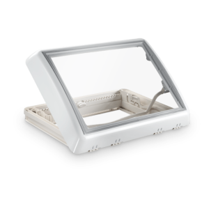 Oblò Dometic Midi Heki Style con Leva e Ventilazione Forzata