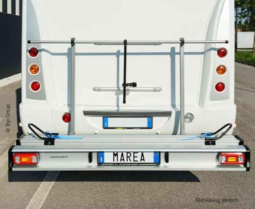 Portamoto pieghevole Camper MAREA Goldschmitt per 3 Biciclette