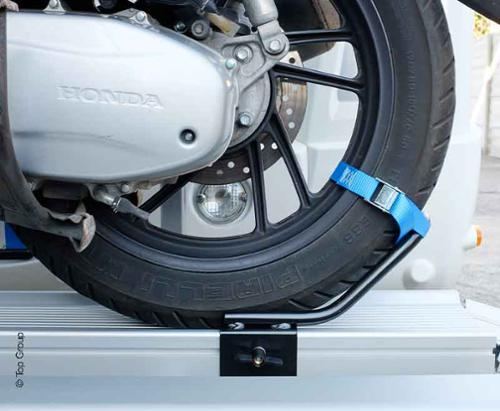 Portamoto pieghevole Camper MAREA Goldschmitt per 3 Biciclette