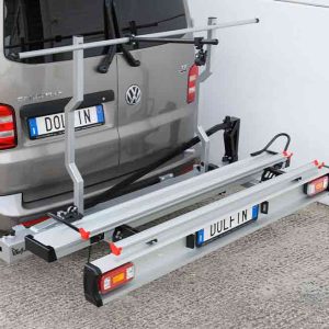 Portamoto Van/Furgonato DOLFIN Goldschmitt 1 Moto + 1 Bici con Rampa Incorporata