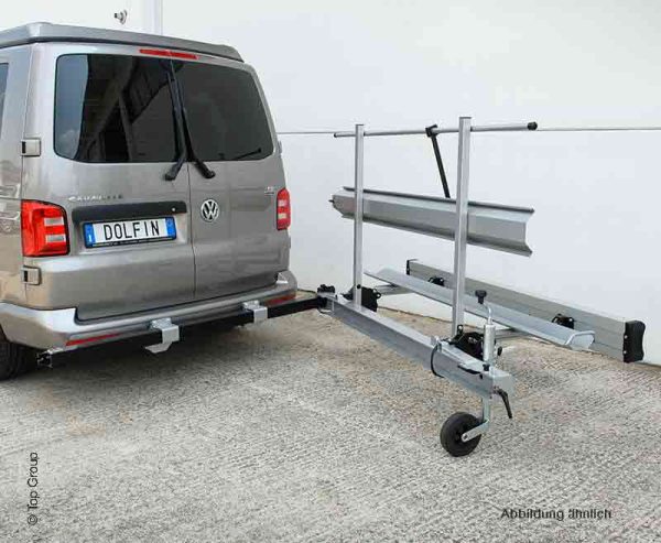 Portamoto Van/Furgonato DOLFIN Goldschmitt 1 Moto + 1 Bici con Rampa Incorporata