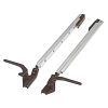 Coppia Braccetti a Scatto 400/450 mm con Attacco a Slitta per Finestre Polyplastic
