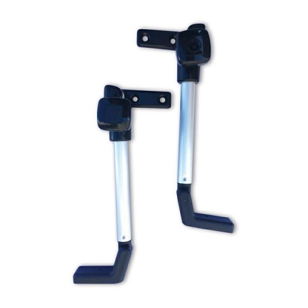 Coppia Braccetti a Scatto 300 mm a Slitta con Manopola