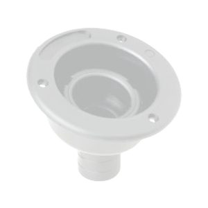 Bocchettone Acqua Bianco Diametro 35 mm