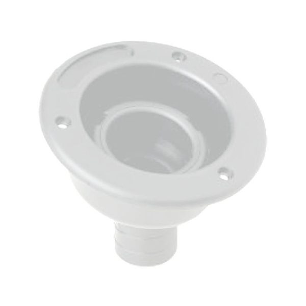 Bocchettone Acqua Bianco Diametro 35 mm