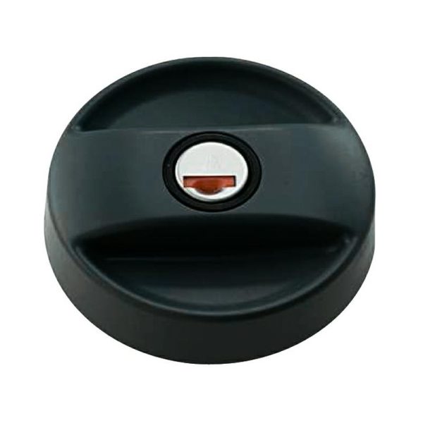 Tappo 2 Razze Zadi con Rotore e Coppia Chiavi Nero