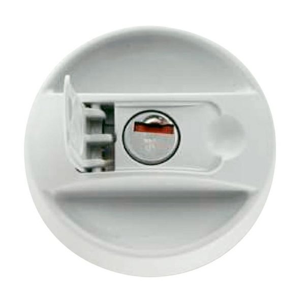 Tappo 2 Razze Zadi con Rotore e Coppia Chiavi Bianco