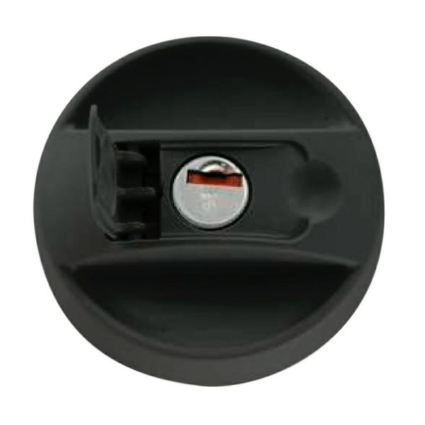 Tappo 2 Razze Zadi con Rotore e Coppia Chiavi Nero