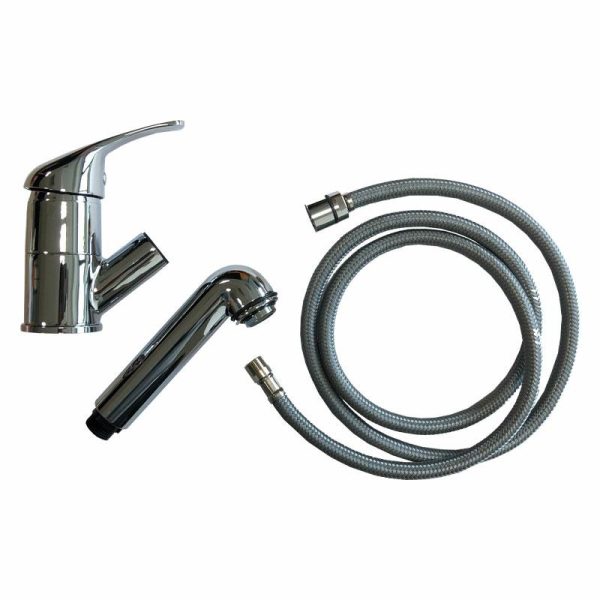 Miscelatore Monocomando con Doccetta Estraibile