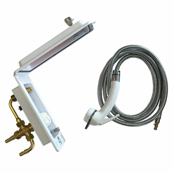 Presa Esterna Acqua con Miscelatore e Interruttore