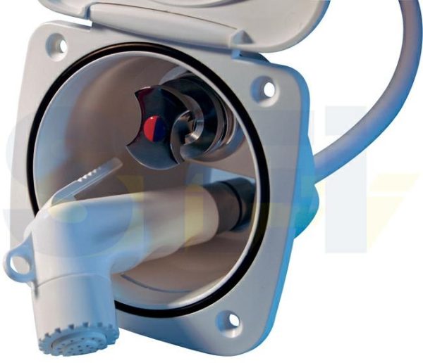 Presa Esterna Acqua con Miscelatore Doccia