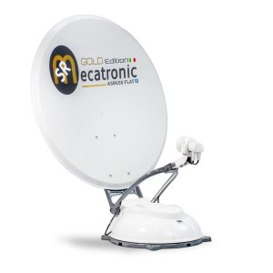 Antenna Satellitare per Camper Mecatronic ASR 650 Flat Gold Edition