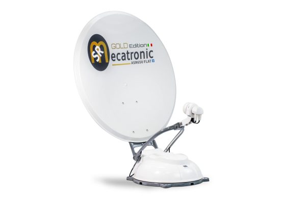 Antenna Satellitare per Camper Mecatronic ASR 650 Flat Gold Edition