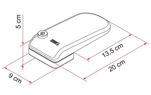 Serratura Safe Door Magnum Frame Fiamma