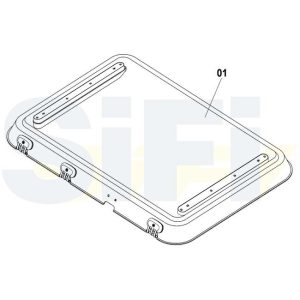CUPOLA RICAMBIO HEKI 3/3 PLUS-HEKI 4/4 PLUS