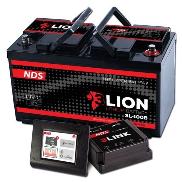 Kit Batteria al Litio 150Ah 3Lion NDS e Unità di controllo 3Link