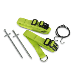 Kit Antivento Storm Tie Down Green