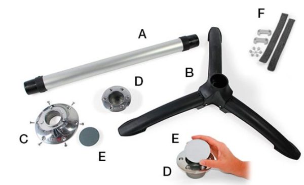 Sistema Di Gambe Tavolo Componibili - Recessed Connection