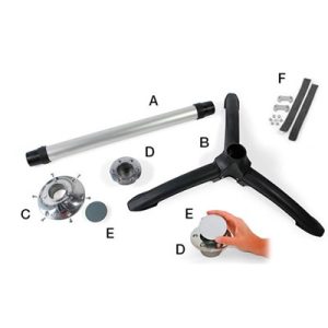 Sistema Di Gambe Tavolo Componibili - Recessed Connection