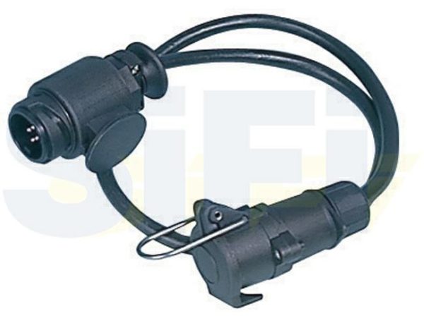 ADATTATORE DA SPINA 13 POLI A PRESA D'ACCOPPIAMENTO 7 POLI