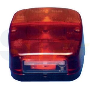 FANALE POSTERIORE 3 FUNZIONI SENZA LUCE TARGA