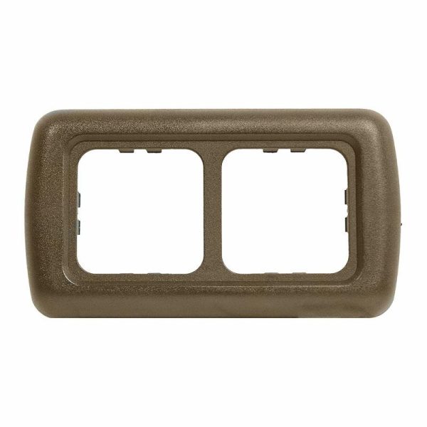 MAC 2 CORNICE 2 MODULI MARRONE