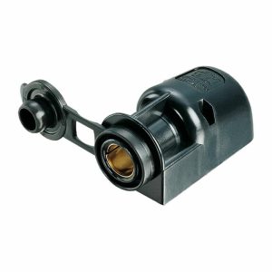 Presa 12V Ø 12 mm con Coperchio
