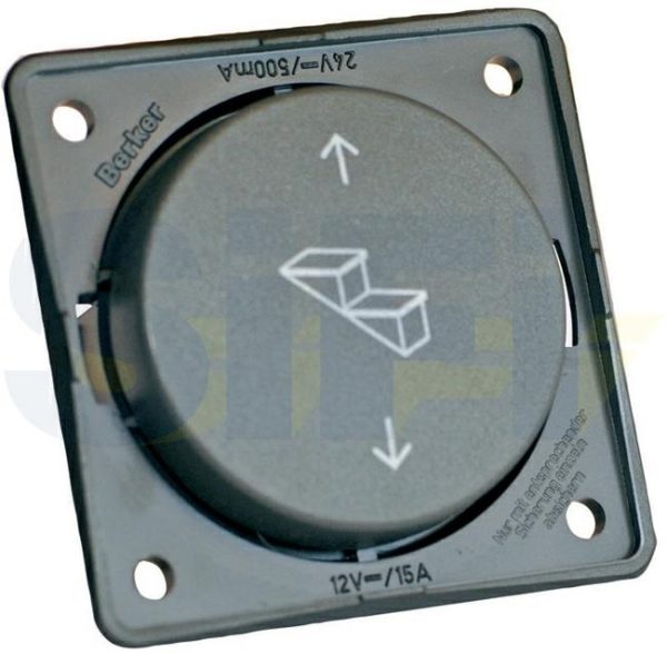 BMCG5 INTERRUTTORE GRADINI 3 POSIZIONI BERKER GRIGIO