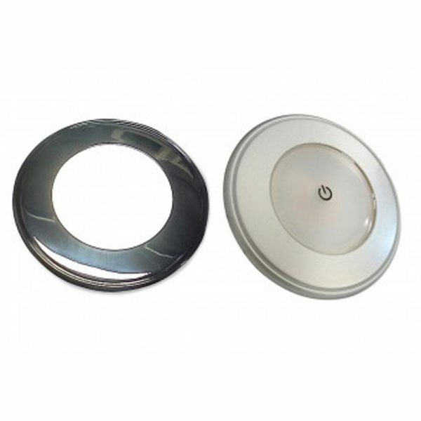 SPOT MOD.2020 12V TOUCH LED LV34 6LED 200Lm 3000°K CROMO LUC