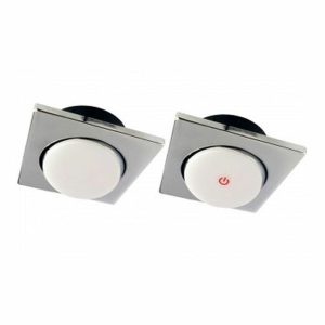 SPOT MOD.1000 S 12V LED LV11 200Lm WW SILVER TOUCH