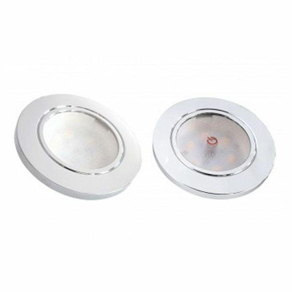 SPOT MOD.1020 12V LED LV11 200Lm WW SILVER TOUCH