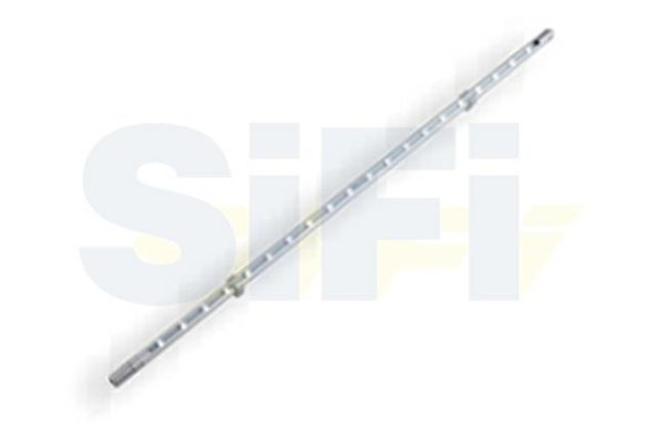 PLAFONIERA M.141 12LEDs 12V L=355 MM IP20 3000°K SILVER