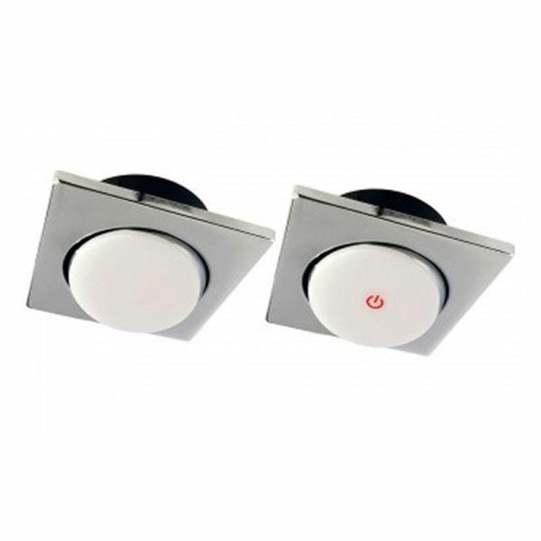 SPOT MOD.1000S 12V LED LV11 200Lm CW SILVER