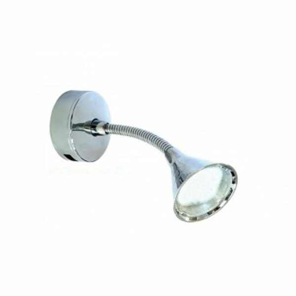 FARETTO MOD.90 USB-1 12V LED 200Lm 4000°K IP20 CROMO LUCIDO