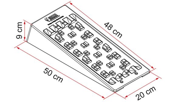 Cunei Livellatori Fiamma Level System Magnum per Camper