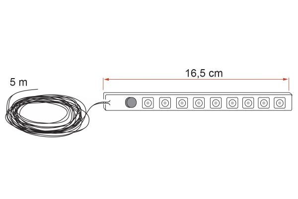 Kit Awning LED per Tendalini Fiamma