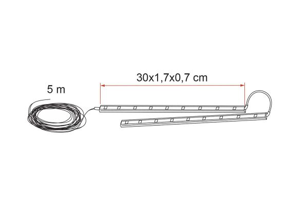 Awning Arms LED Fiamma
