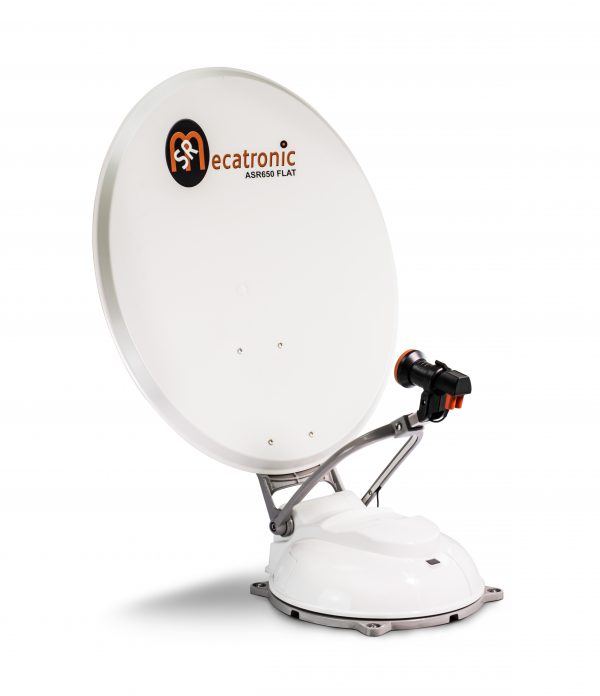 Antenna Satellitare ASR 650 FLAT 1P DF Automatica Mecatronic Doppio illuminatore