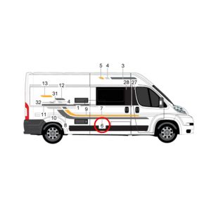 Adesivo Grigio Porta Scorrevole Sun Living Flexo 2015