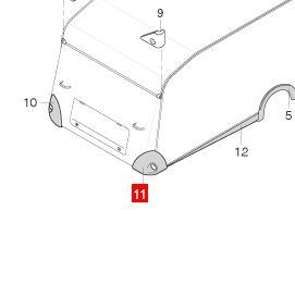 Ammortizzatore Parte Anteriore Sinistra Knaus SÜDWIND 2003