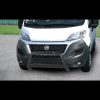 Bull bar - BULL BAR Ø60 C/TRAV E OMOLOGAZIONE (CE) per FIAT Ducato Maxi Camper NERO OPACO