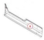 Bandella Cornice Garage Sinistra