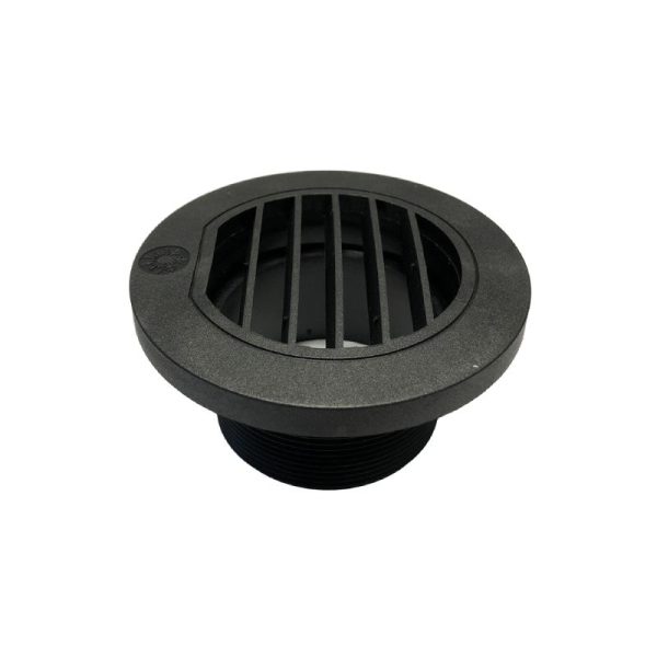 Bocchetta Orientabile ad Incasso Tubo Ø75 mm per Riscaldatore ad Aria