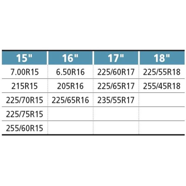 Catene da Neve per Camper Safe Road Taglia 2