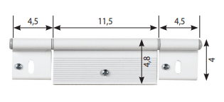 Kit Cerniera C09 Bianco