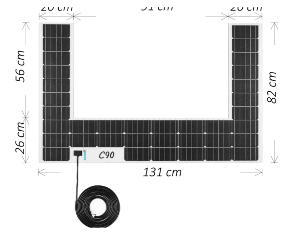 Cattura-4-1.png Pannello Solare E-Van 90W Sagomato a C Moscatelli
