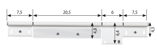 Kit Cerniera C03 Bianco